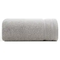 Eurofirany Kely Zilveren Handdoek Donker 50x90 cm - Luxe Katoen