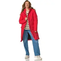 HappyRainyDays Happy Rainy Days Lange Regenjas Dames Aspen Rood