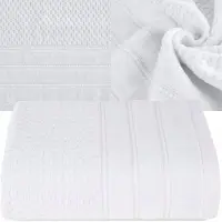 Eurofirany Luxe Katoenen Handdoek 30x50cm 500 GSM Wit - Zacht & Absorberend