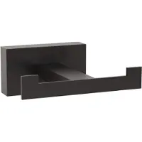 REA 205 Oste - Handdoekhouder - Zwart - 8,5X6,5X3,5Cm