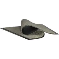 Miltex vuilopvangmat Eazycare Rush, voor binnen, 1500 x 900 mm, polyamide, leigrijs