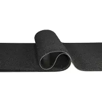 Miltex vuilopvangmat Eazycare Duet, voor binnen, gewenste lengte x 1350 mm, polyamide, verkeerszwart