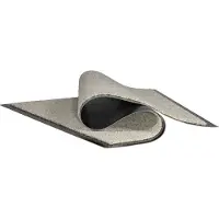 Miltex vuilopvangmat Eazycare Rush, voor binnen, 1500 x 900 mm, polyamide, betongrijs
