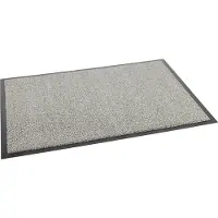 Miltex vuilopvangmat Eazycare Duet, voor binnen, 900 x 600 mm, polyamide, kwartsgrijs