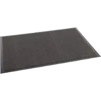 Miltex vuilopvangmat Eazycare Rush, voor binnen, 900 x 600 mm, polyamide, asgrijs
