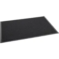 Miltex vuilopvangmat Eazycare Duet, voor binnen, 900 x 600 mm, polyamide, verkeerszwart