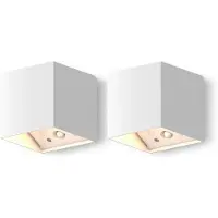 Calex Oplaadbare wandlamp | | Falerna | 2 stuks