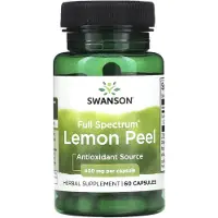 Swanson Health Volledig spectrum citroenschil, 400mg - 60 caps