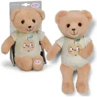 Baby Born voor baby’s Teddy, zachte pluchen beer van 26 cm met stoffen lichaam