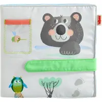 Haba Spel 'Baby-Fotoalbum Waldfreunde' grijs / groen / wit