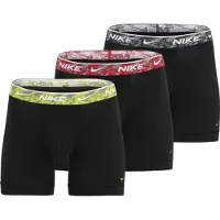 Nike Underwear Boxershorts neongeel / grijs / rood / zwart