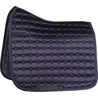 Jansen Zadeldek Reverso Heavy Satin Navy - Full Dressuur | Zadeldekje paard