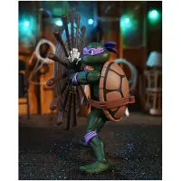 NECA Teenage Mutant Ninja Turtles (animatiefilm) Actiefiguur Ultimate Donatello VHS, 18 cm