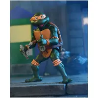 NECA Teenage Mutant Ninja Turtles (Cartoon) Action Figure Ultimate Michelangelo VHS 18 cm
