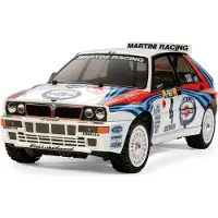 Tamiya 1:10 RC auto Elektro Straatmodel Lancia Delta HF Integrale Brushed 4WD Bouwpakket TT-02