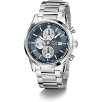 Gc Analoog horloge 'Gallant' duifblauw / zilver
