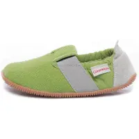 Giesswein Huisschoenen ' Söll' grijs / grasgroen