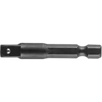 Neo Tools Adapter 1/4" HEX naar 1/4" Vierkant - 50mm