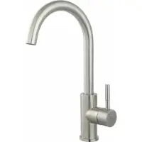 Ferro RVS Keukenkraan Hoog – 360° Draaibare Uitloop – Keramisch – Camira Inox BCR4