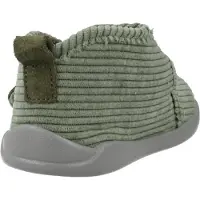 BUY SHOES Slippers van het merk Igor, model Homie, in groene panama-stof