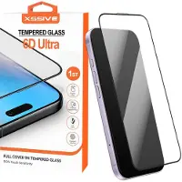 Xssive 6D - Screenprotector geschikt voor iPhone 17 - Beschermglas - Volledig Dekkend met Zwarte Rand - 9H Tempered Glass - Case Friendly - Glazen Screenprotector