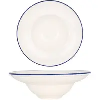 Bonna Diepbord linea blue porselein 23 cm (1070cc) set van 6