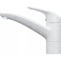 Pyramis Kaskada Keukenkraan - Wit, Eéngreeps, Waterval Design