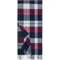 Roeckl Sjaal 'MODERN PLAID' blauw / donkerblauw / rood / donkerrood