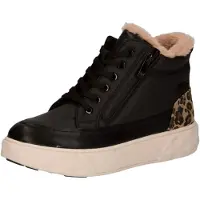 Caprice Veterlaarsjes beige / zwart