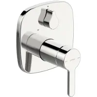 Hansa complete bad-/doucheset, chroom, model: Style, artikelnummer: 81113593