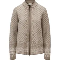 Dale of Norway - Women's Solfrid Jacket - Wollen vest L, beige/bruin