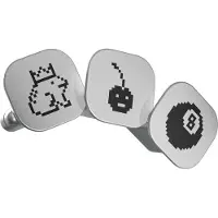 Ledger Set van 3 -badges Grijs en Zwart voor cryptowallet Nano Gen5