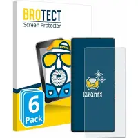 BROTECT - Screenprotector voor ZTE Nubia Red Magic 11 Pro Plus - Folie Beschermfolie matte 6 Stuks