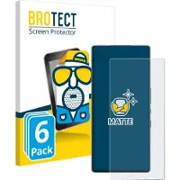 BROTECT - Screenprotector voor ZTE Nubia Red Magic 11 Pro - Folie Beschermfolie matte 6 Stuks