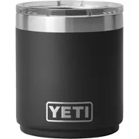 Yeti Rambler Stackable Lowball 10oz Mag Slider Lid, Black, stapelbare thermosbeker met deksel, 295 ml