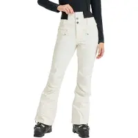 Roxy - Dames skibroeken - Rising High Pant Whisper White voor Dames - Maat S - Wit
