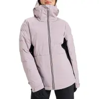 Roxy - Dames ski jassen - Snowyhill Puffy Nirvana voor Dames - Maat L - Paars