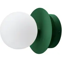 Globen Lighting Art Deco IP44 wandlamp/plafondlamp Groen-Wit
