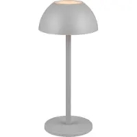 TRIO Oplaadbare tafellamp | Ricardo | 3000K | IP54 | 1.7W | Grijs | Lighting