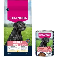 Eukanuba Senior - Honden Droogvoer - Kip - 15KG - Grote Rassen