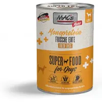 Macs MAC’s Hondenvoer Natvoer Blik - Mono Sensitive Eend - 6 x 400g