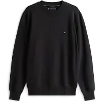 Tommy Hilfiger Sweatshirt 'Flag Embroidery' zwart