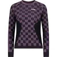 Mons Royale Dames T-shirt lange mouwen merino wol Ascender | Maat XL