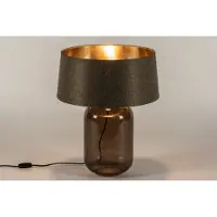 Lumidora Tafellamp 74655 - LOUISE - E27 - Goud - Bruin - Glas - ⌀ 44 cm
