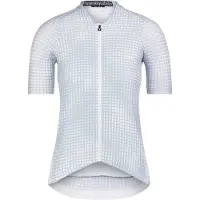Bioracer Icon - Fietsshirt Zomer - Dames - Op Art Sky Grey - Korte Mouw - Ademend - Aansluitend - Maat XL