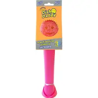 Scrub Daddy Dish Daddy Afwasborstel – Roze – 1 stuk