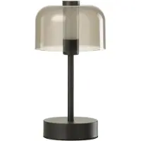 J-Line tafellamp Woa - metaal - zwart