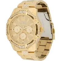 GUESS Analoog horloge 'REGAL' goud / transparant