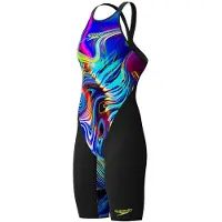 Speedo Fastskin Lzr Pure Valor 2.0 Openback Swimsuit Zwart UK 26 Vrouw