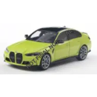 Solido BMW M3 (G80) Competition '23, geel (Sao Paulo yellow) schaal 1:43